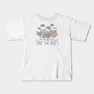 SAVE THE REEFS Kids T-Shirt